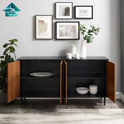 China High Quality (Height)Adjustable High Quality Modern Sideboard Barn Door Sideboard Design Side Cabinet For Wholesaler for sale