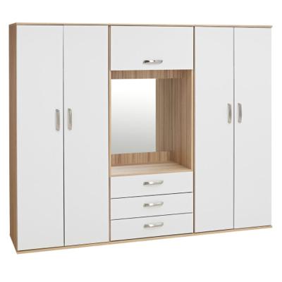 China Adjustable (other) the latest design furniture modern and simple combination of wardrobe living room bedroom wardrobe overall combination for sale