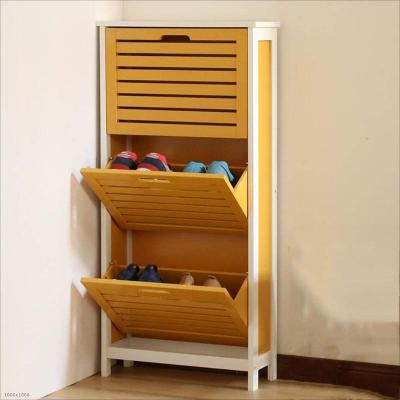 China Home Vertical Entryway Shoe Cabinet Entryway Shoe Rack (Other) Solid Wood Shoe Cabinet 17cm Fireplace Adjustable Dump Cabinet for sale