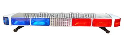 China TBD-GA-08625F strobe lightbar with 100W siren speaker, PC lens & Aluminium house for sale