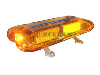 China TBD-GA-E432 LED Mini Lightbar Amber color magnetic bracket for sale