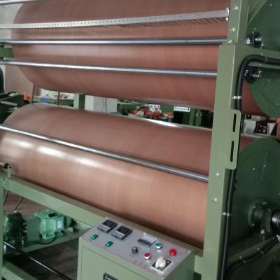 China Warp starching and ironing machine for ribbon&webbing, elastic stripe, lace etc. of China Tellsing Textile Machinery Factory for sale