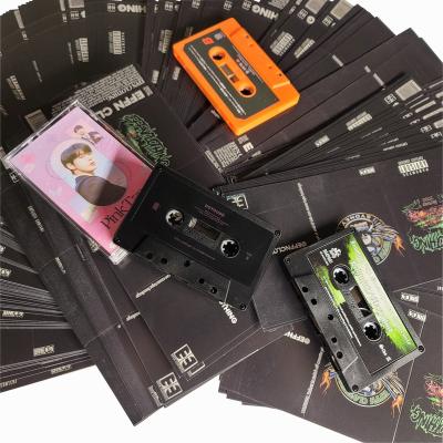 China wholesale price custom audio tape blank tape recoreder cassette tape recorders C-30 for sale