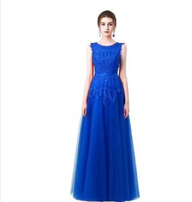 China New 2021 fashion anti-static party dress sleeveless chiffon evening dress floor length ladies dress for sale