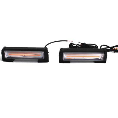 China Aluminum and PC 20W LED Advisor Light Bar 2pcs Emergency Warning Strobe Light Bar Flash DC 12V for sale