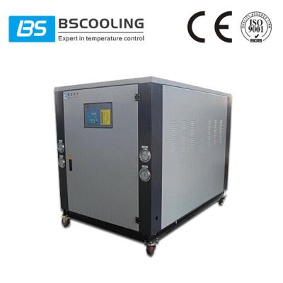 China Low temperature water cooled glycol chiller system in -5 degree celsius for sale