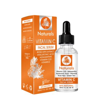 China Wholesale Organic Vitamin C Skin Care Facial Whitening Anti Wrinkle Anti Aging Pure Serum for sale