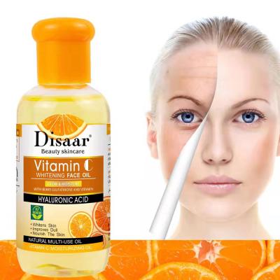 China Anti Aging Skin Lightening Firming Moisturizing Vitamin C Private Label Serum Brightening Anti Aging Whitening Face Oil for sale