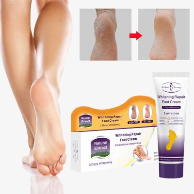 China Peeling Exfoliating Moisturizing Whitening Private Label Foot Repair Cream Moisturizing Removing Cellulite Foot Crack Cream for sale