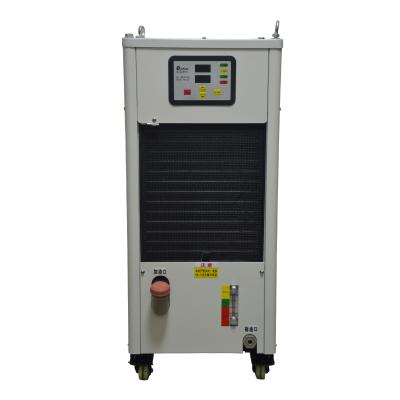 China Binkao BKO-200PTS R22 industrial cooling solutions factory price capacity 2kw oil cooling air cooled chiller with oil tank for spindle/drilling cnc machine for sale