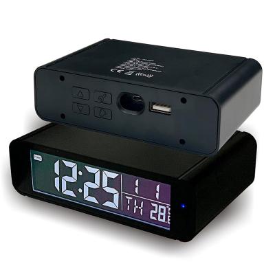 China LUMINOVA 2021 Protection Desk Wireless Charging Alarm Clock for sale