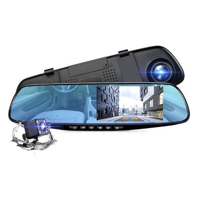 China Bluetooth Main Product Dual Cameras Car Rear View Camera Mirror Dash Cam 1080P FHD Car Dash Camera for sale