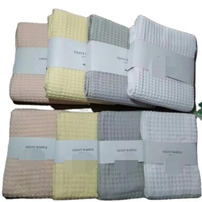 China Waffle Waffle Towels Bath 100% Cotton for sale