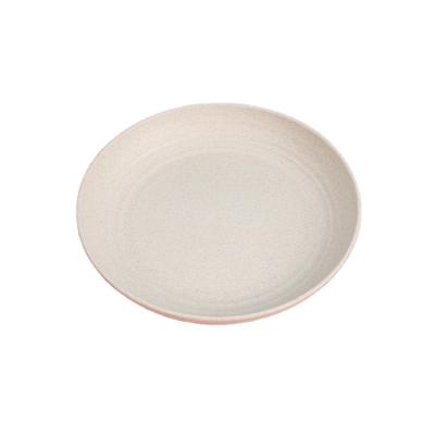 China Wheat 2021 Modern Straw Dinner Plates From Eco Friendly Wheat Straw Manufacturing for sale