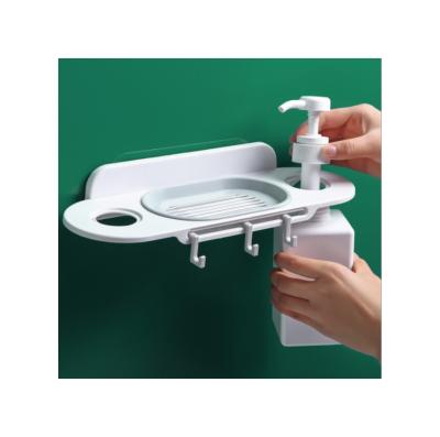 China Simplicity High Quality Durable Using Simple Shape Wall Hanging Plastic Bathroom Soap Box for sale