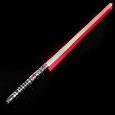 China Saber Force FX 12 Set Movie Duel Sound Light Soft Sandblaster/Metal Swing Timing/Lightning-on-detune Set Movie RGB Led Light Flashing Light Saber Gift For Christmas for sale