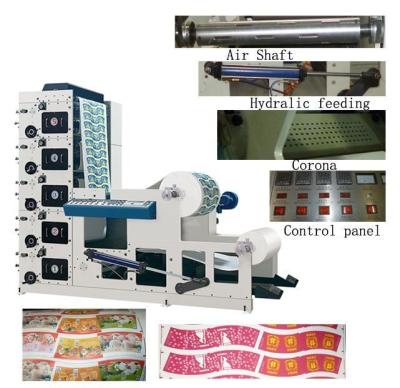 China RY-600/850 Paper Cup Label Flexo Printing Machine for sale