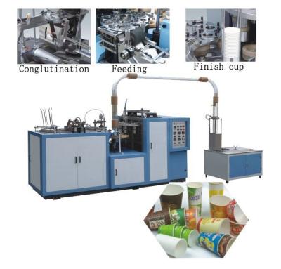 China High Speed Paper Cup Machine With Collecting for sale