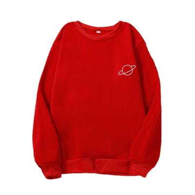 China Custom Men's Crewneck Sweatshirts Cotton Anti-wrinkle Polyester Crewneck Print Pullover Hoodie Wholesale for sale