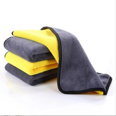 China Child-Proof Microfiber Car Wash Dry Towels Cloths Auto Microfiber Detailing Cleaning Micro Fiber Drying Towel Cloth for Car Wash for sale