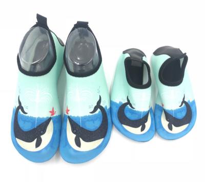 China Cartoon Parent-child Beach Shoes Outdoor Sport Water Barefoot Shoes 22-23--46-47 for sale