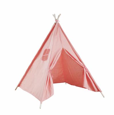 China Toy High Quality Customize Large Soft Folding Theater House Wholesale Indoor Lightweight Portable Teepee Indian Tent for sale