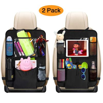 China Business Travel Storage Trunk Organizers Anti-kick Bag Car Storage Bag Car Back Seat Organizer for sale