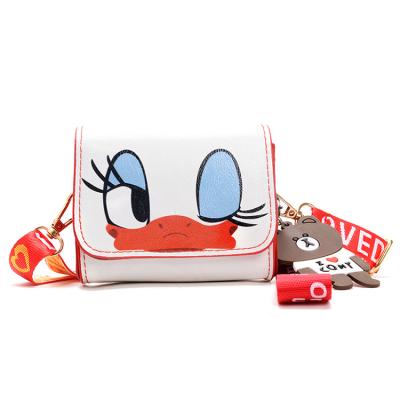 China High Quality Printed Mini Square Shoulder Bag Kids Messenger Bag for sale