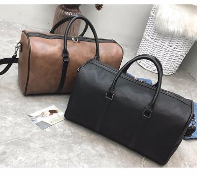 China Wholesale Men Bohemian Western Popular Business Style Travel Leather Bag for sale