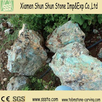 China Wall Polished Amazonite Granite Slab Stone Price for sale