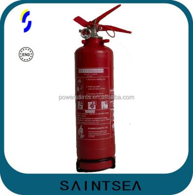 China 1kg ABC Powder Fire Extinguisher With EN3 Approval 100*100*370mm for sale