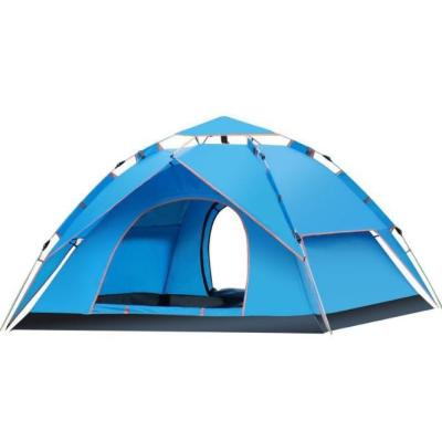 China Water Resistant OEM/ODM 3 Room Family Tent Quick Freeze Up Double Layer Outdoor Camping Tents for sale