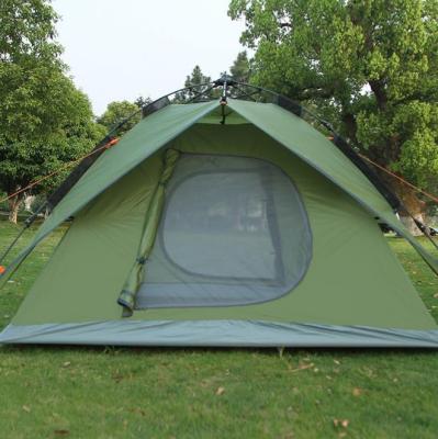 China Water Proof Double Layer Automatic Waterproof UV Resistant Family 4 Person Travel Outdoor Camping Tent for sale