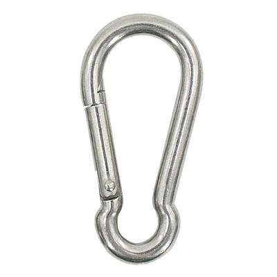 China Carabiner Factory Wholesale Main Chain Spring Hook Mountaineering Safety Harness Zinc Alloy Buckles for sale