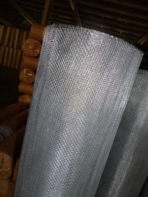 China Electro Galvanized Square Wire Mesh Electro Woven Wire Mesh Silver for sale