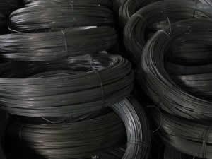 China Rust Resistant Black Annealed Iron Wire Big Coil Spray Oil With Straightened Cut for sale