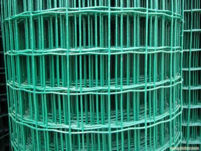 China Garden Curvy Dutch Welded Wire Mesh , Green PVC Coated Holland Fence for sale