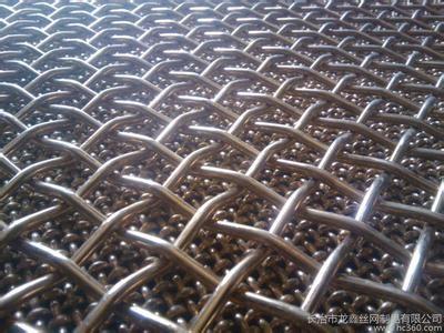 China 65Mn / 30 Mn Si steel Crimped Wire Mesh Crimped Metal Sheet 4