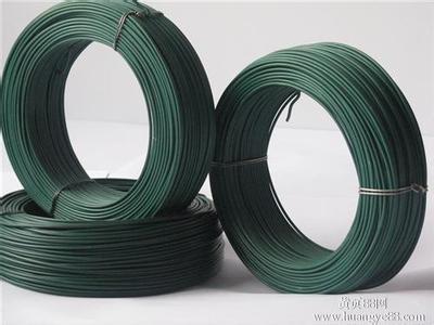 China Binding / Construction PVC Coated Galvanized Wire Annealed Green Wire for sale