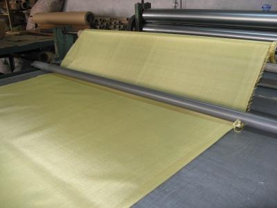 China Abnutzung - widerstehender Twill-Webart-Kupfer-Messingmaschendraht, Maschendraht des Filters ISO9001 zu verkaufen