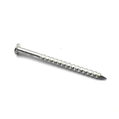 China EG 120mm Checkered Galvanized Roofing Nails for sale