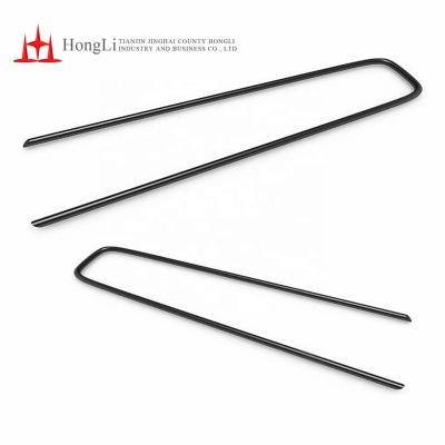 China Hot sale U BRAD 100pcs/box STURD Staples/turf nails/grass staple for sale