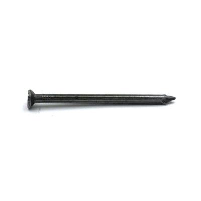 China 2.5X45MM ISO Certified Manufacturers Flatbed Black Steel Concrete Nails for sale