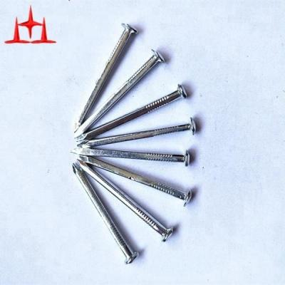 China Hot Selling Hot Dipped Galvanized Square Square Nail Flat Leg Nail With Good Price for sale