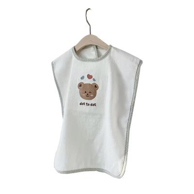 China Multifunctional Baby Bib Waterproof Baby Bib Waterproof Children's Saliva Towel Cartoon Towel Baby Cotton Bib for sale