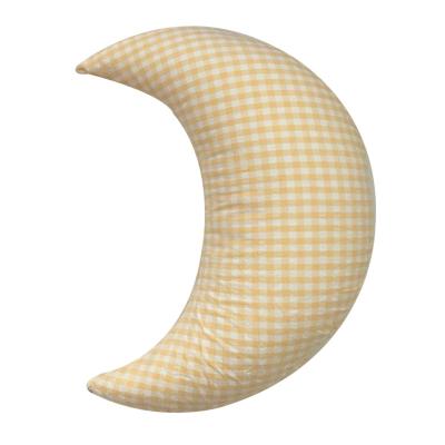 China Anti-Static Children's Pillowl Baby Artifact Baby Sleeping Doll Ragdoll Moon Shape Pregnancy Pillow Soothing for sale