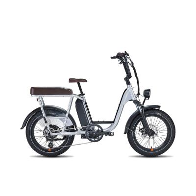 China City electric bike 48v 750w high speed brushless motor ebike adults used integrated electric bicycles Europe rack fat tire electric sports bike for sale