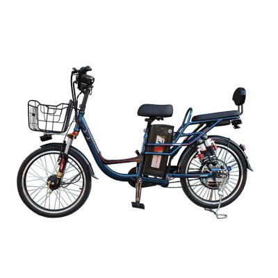 China 250W 1.5 Tire Alloy Frame Motor High Power Electric City Bicycle Mine Hybrid Bike 22