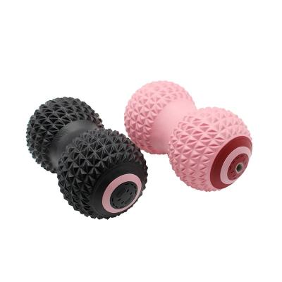 China MSJ High Quality Wholesale Fitness Cheap Peanut EVA Vibrating Foam Roller Yoga Training for sale