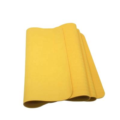 China Durable Tape Gold/Yellow Color Eco Friendly Yoga Mat for sale